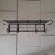 Vintage ikea tomado style wall coat rack metal