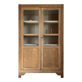 Raw wood display case