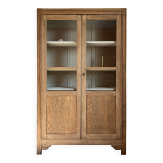 Vitrine bois brut