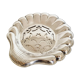 Silver scallop shell butter dish.