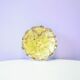 Vintage yellow ceramic bowl