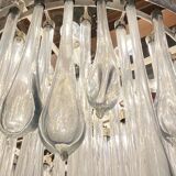 Venini Murano glass chandelier, Italy 1970s