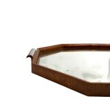 Great modern mirror tray, Brazil 1960s