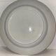 Antique deep earthenware dish FB Badonviller