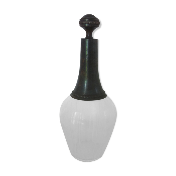 Carafe ancienne avec bouchon en étain