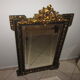 Old mirror with pediment