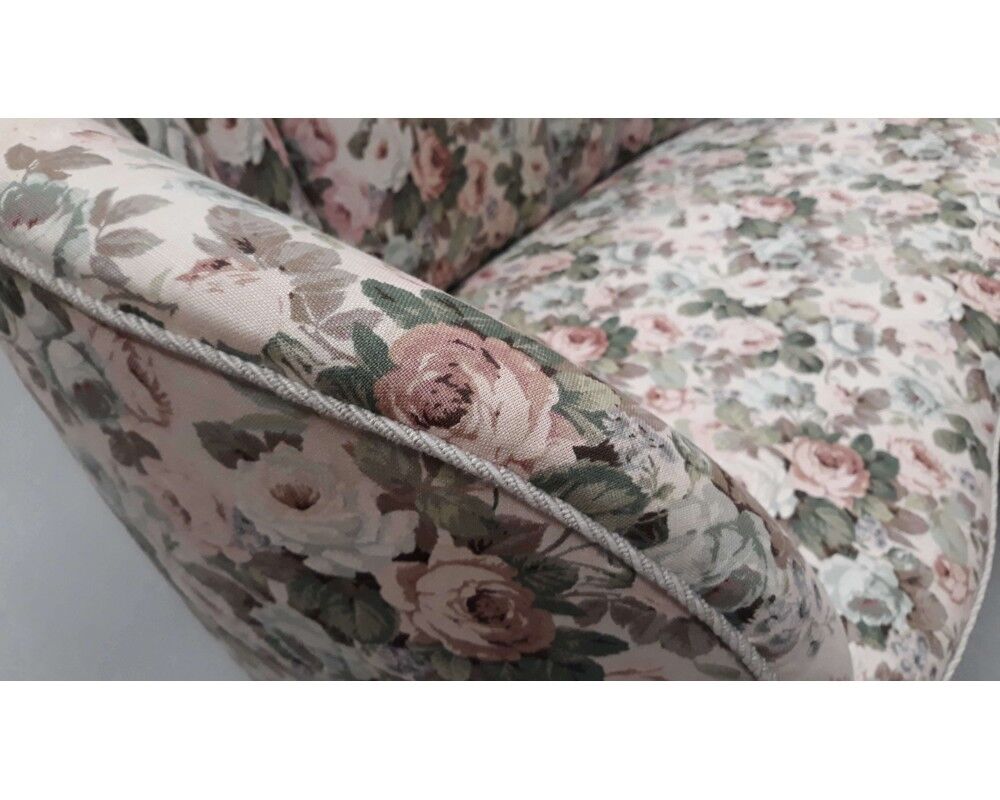 Canapé incurvé banane par Slagelse Møbelværk, années 1950