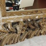 Mirror with its openwork frame