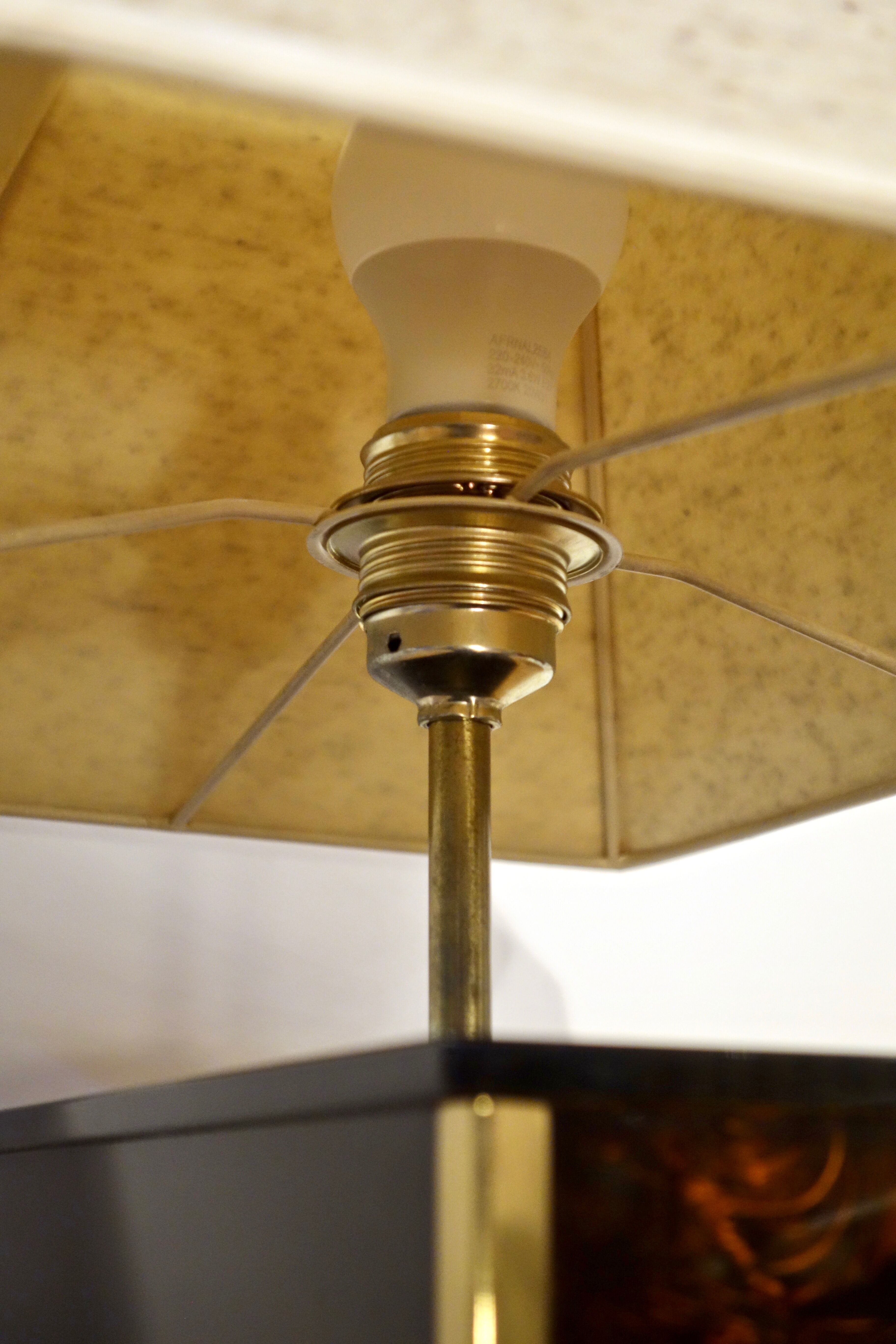 Plexiglass Pagoda lamp 1970's