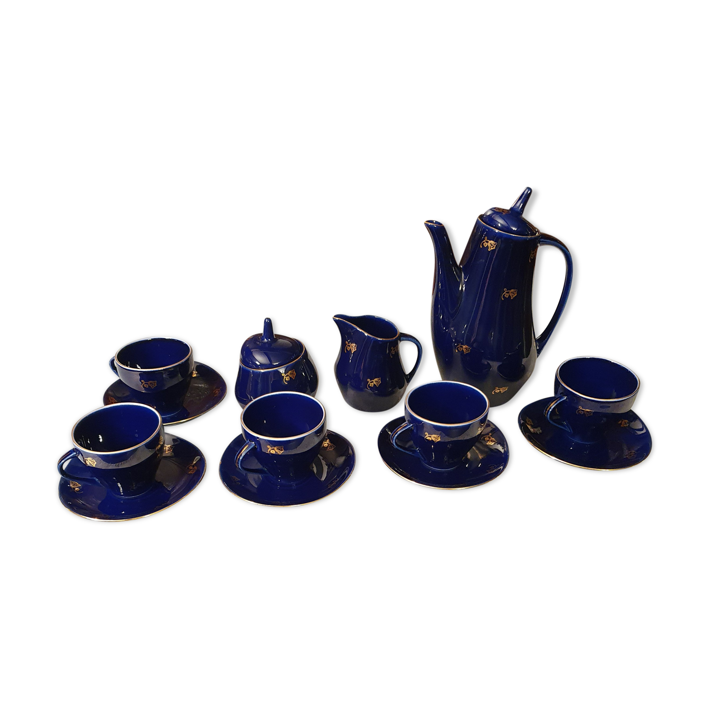 Ewa coffee service Tulowice, Project by Lucyna and Kazimierz Kowalski. The 60s of the Polish People