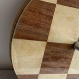 Straw marquetry presentation tray