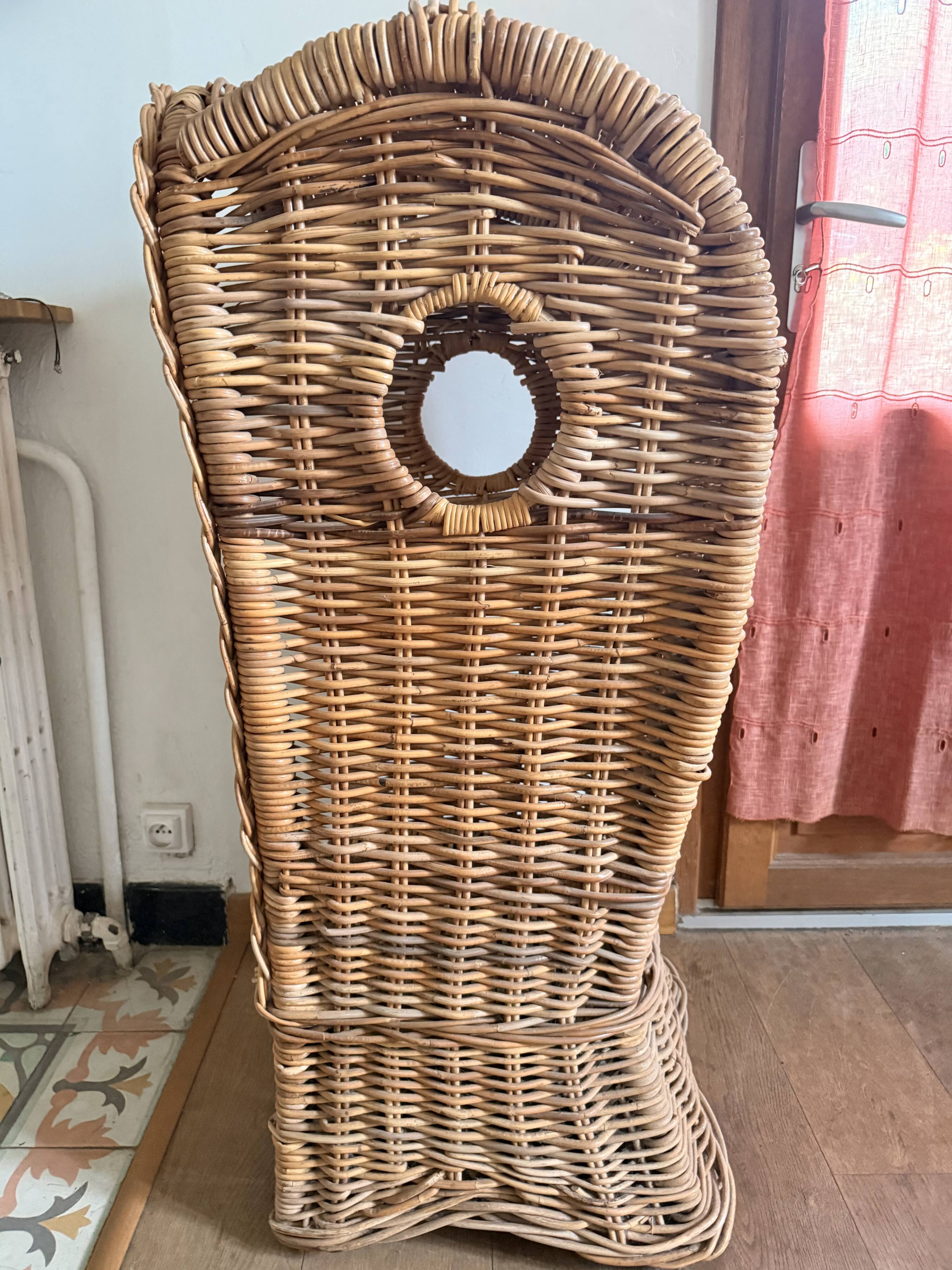 Wicker beach hut - rattan for children
