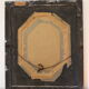 Miroir ovale Napoléon III - 55x45cm