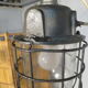 Cast iron industrial hanging lamp