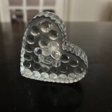 pair of heart candlesticks 1960