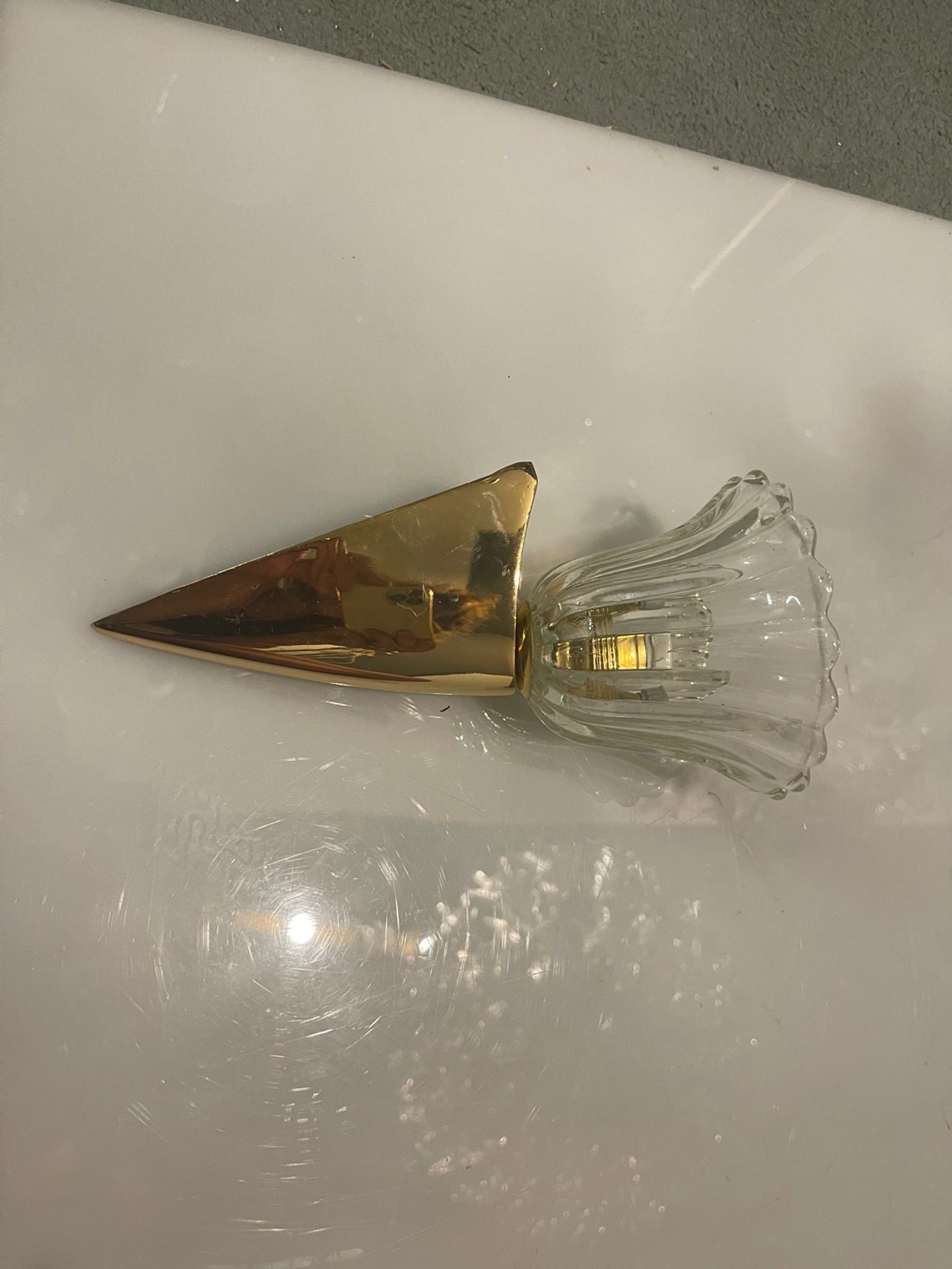 Murano glass sconces set of 2