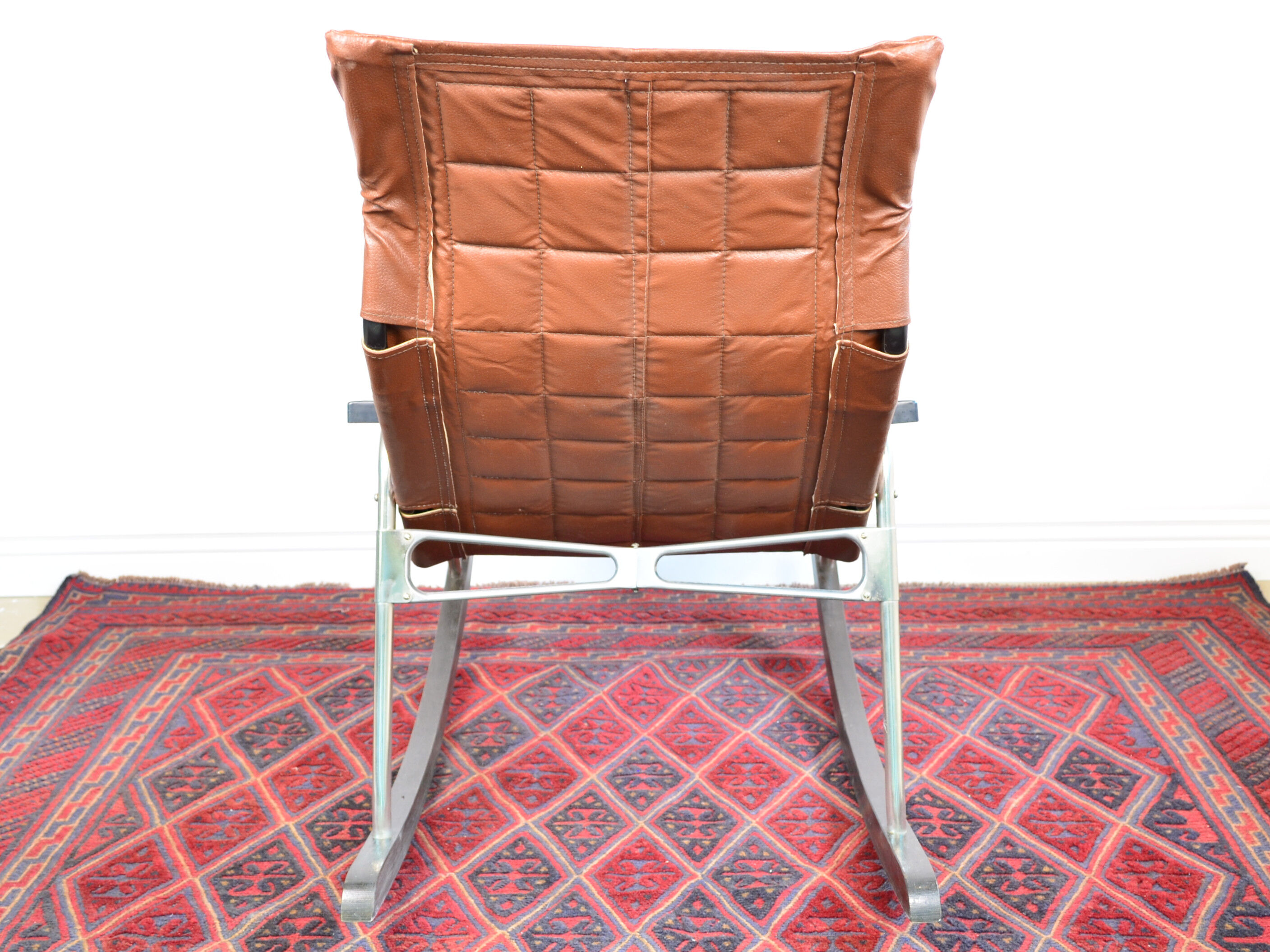 Mid Century folding rocking chair by Takeshi Nii