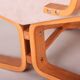 Set of Mid-Century Lounge Set in Oak, 1960s