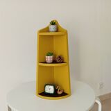 Old corner wall shelf