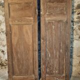 Pair of antique French oak doors – Late 19th century