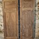 Pair of antique French oak doors – Late 19th century