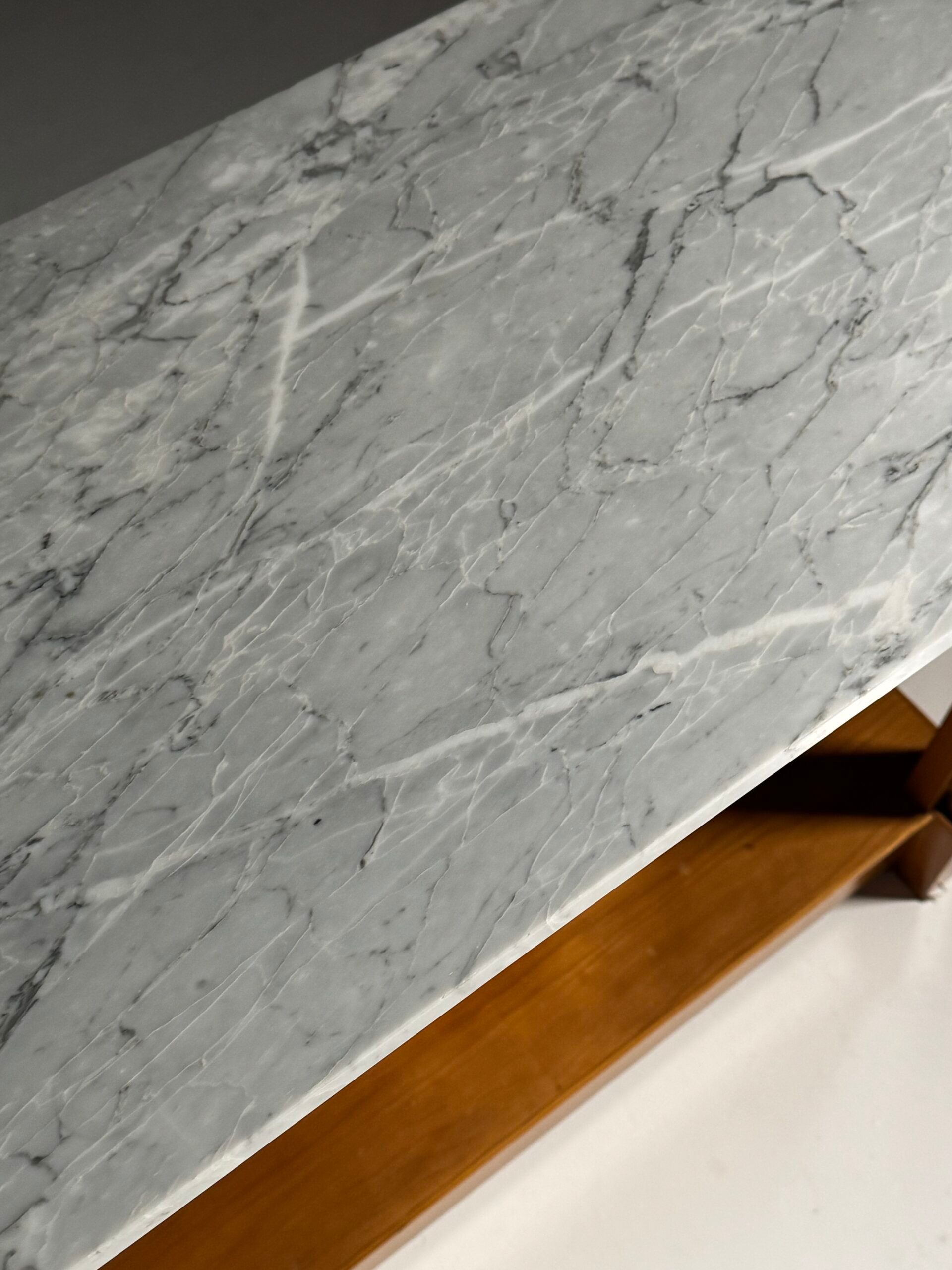 Empire style trumeau with marble top