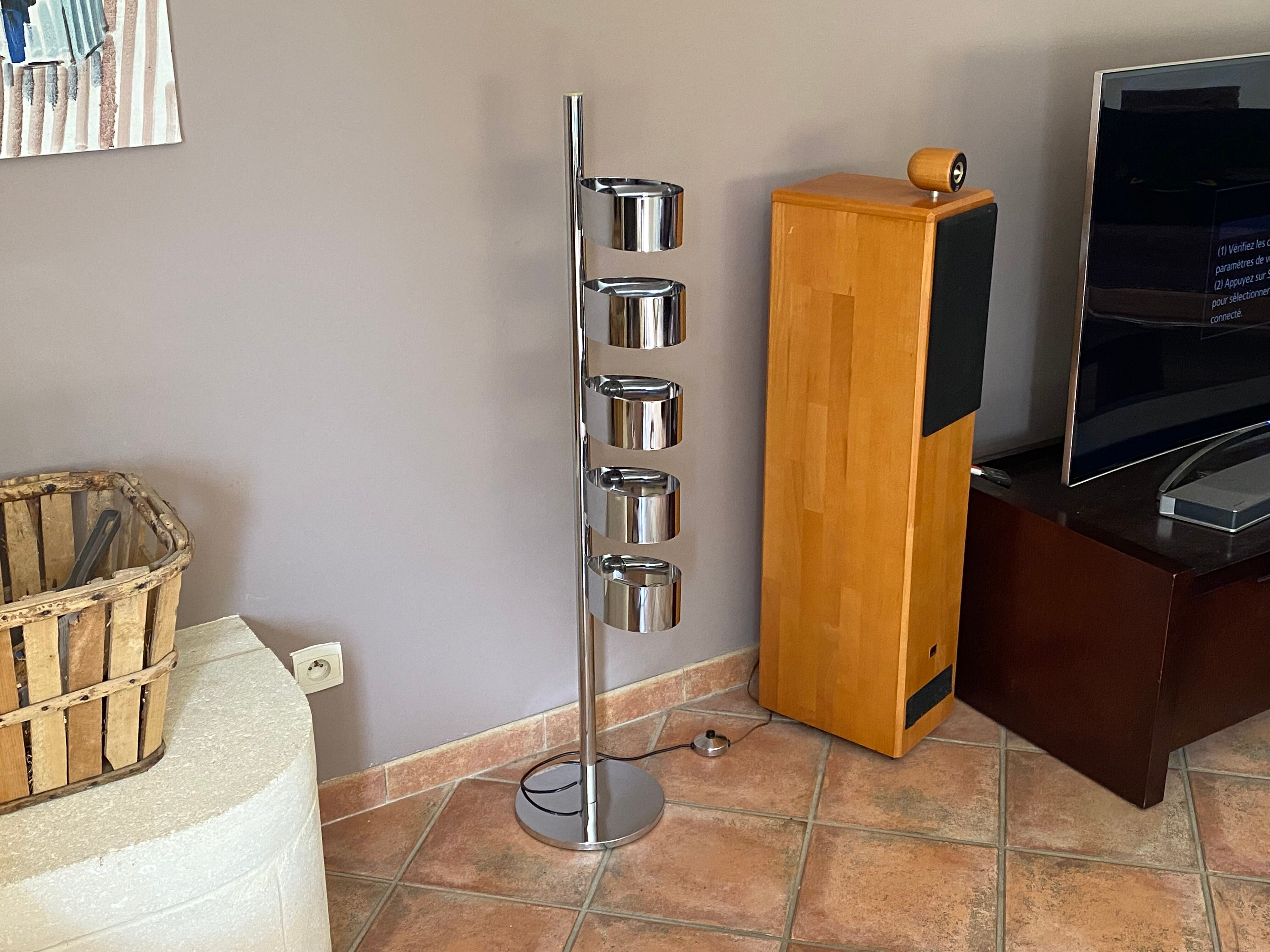 Floor lamp "Space age". 1970s