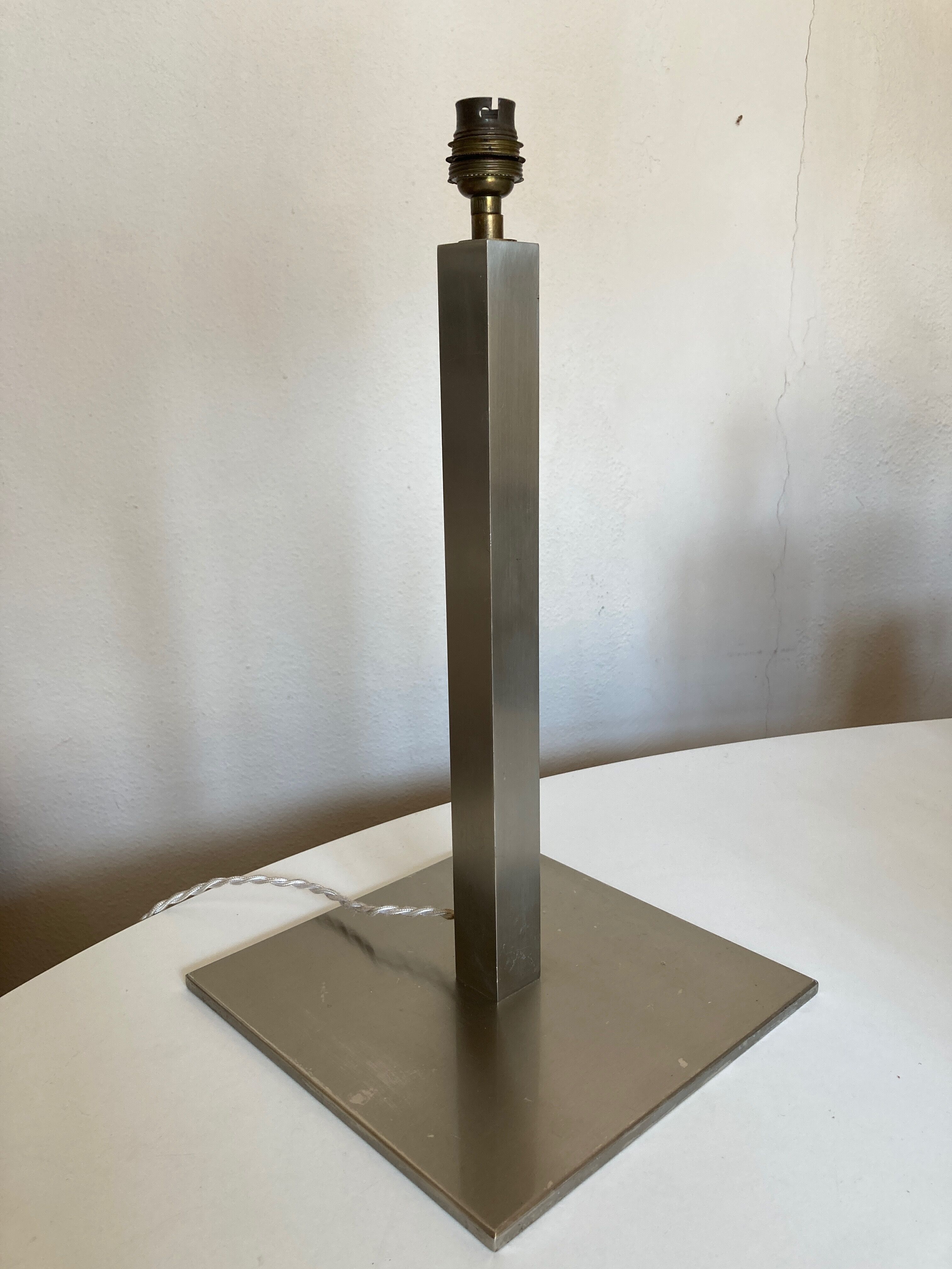 1970 steel living room lamp