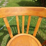 6 sanded bistro chairs