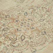 Tapis en laine 240 cm x 372 cm laine beige