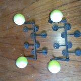 3 double coat racks 50 years vintage