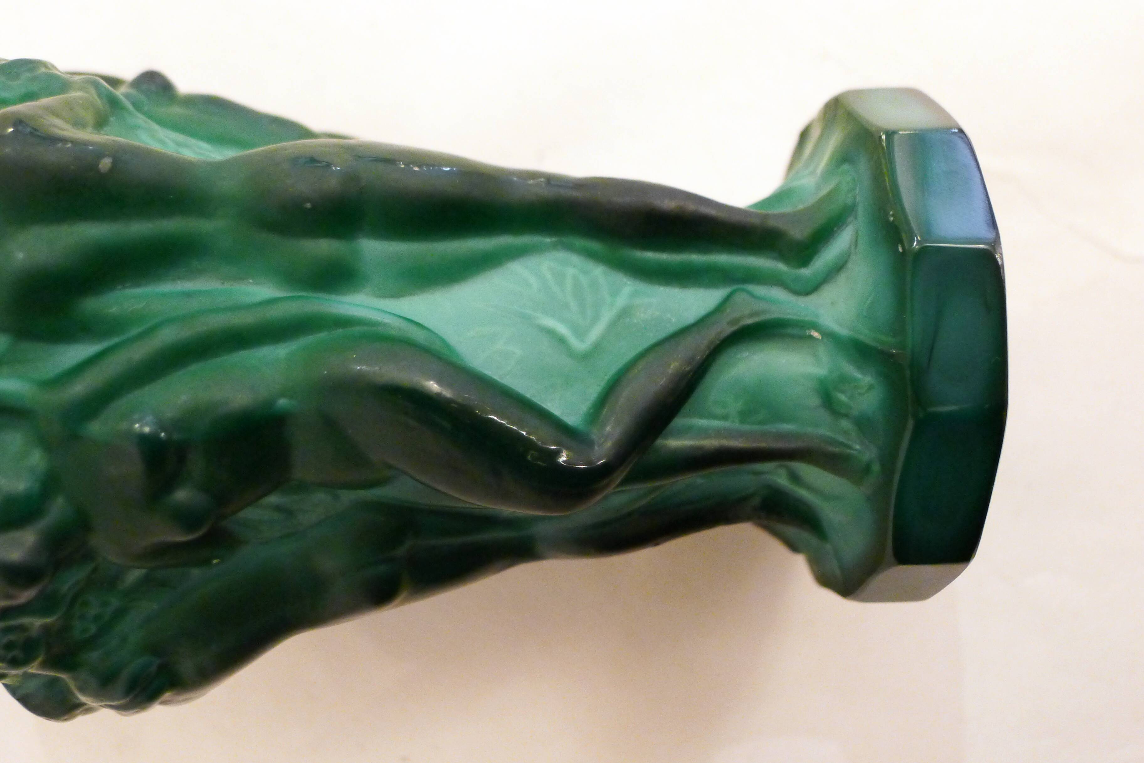 Art Deco Bacchante Vase