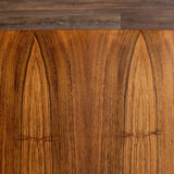 Vintage Czechoslovak Wooden TV Side Table by Nový Domov, 1970s