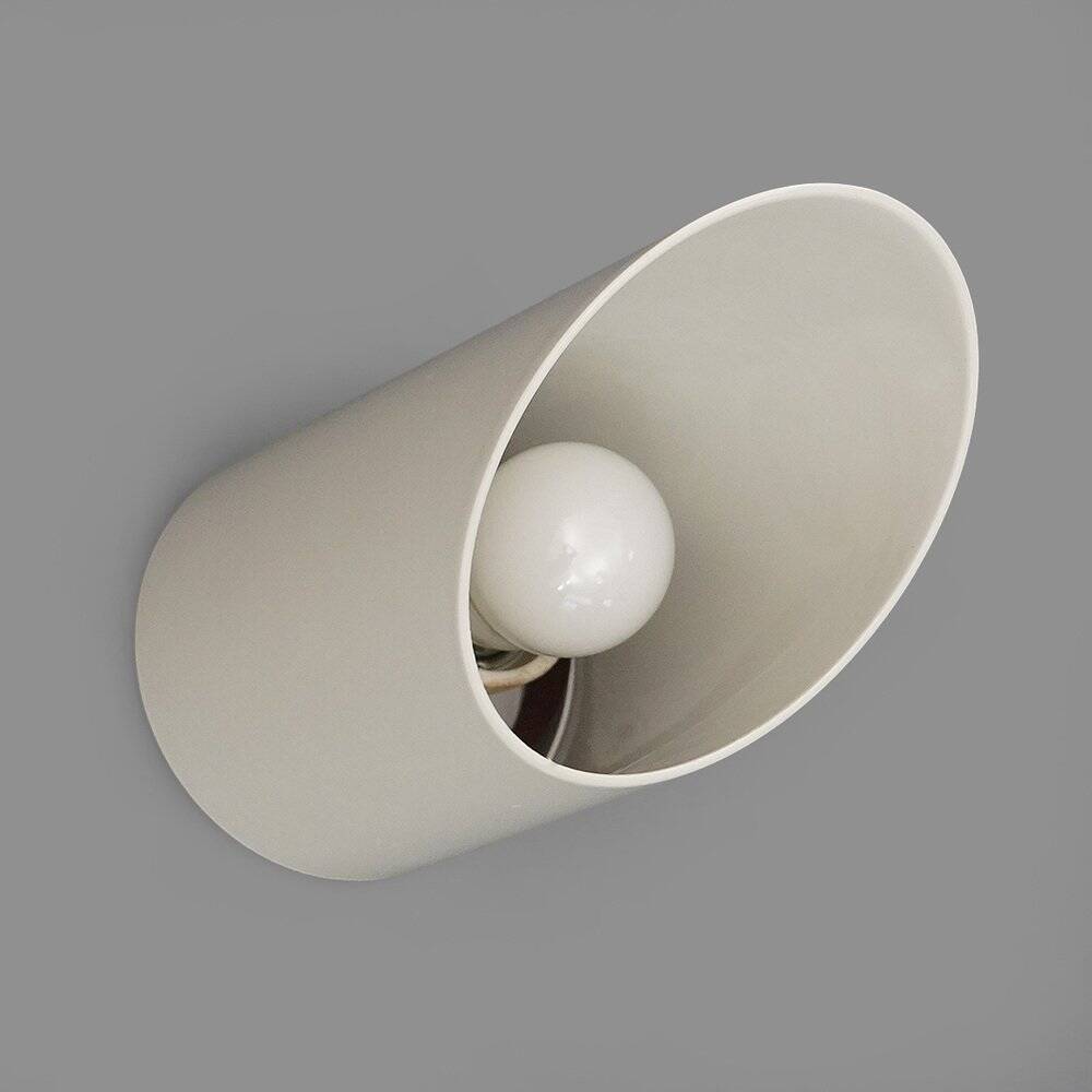 Oblique wall lamps by Claudio Dini for Bieffeplast, 1970s, set of 3.