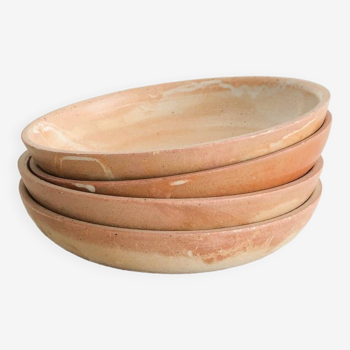 Stoneware soup plates