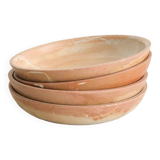 Assiettes creuses en grès