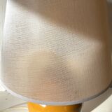 Kotska lamp, ceramic, lampshade, 70s