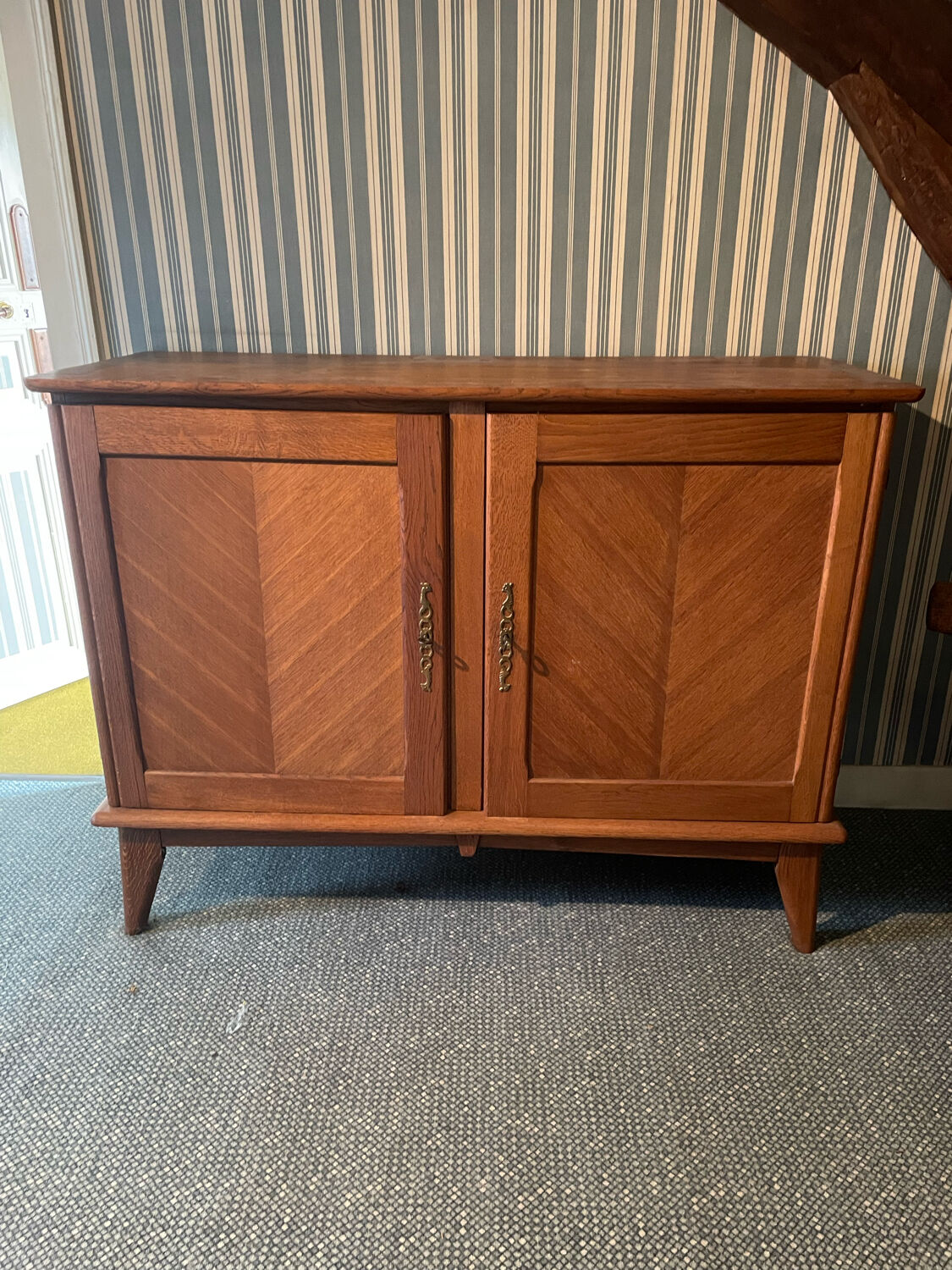 Sideboard vintage compass feet 50/60