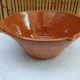 Ancient provençal tian in varnished terracotta - ø 34/35.5 cm