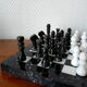 Jeu d'échecs en marbre de Corfou