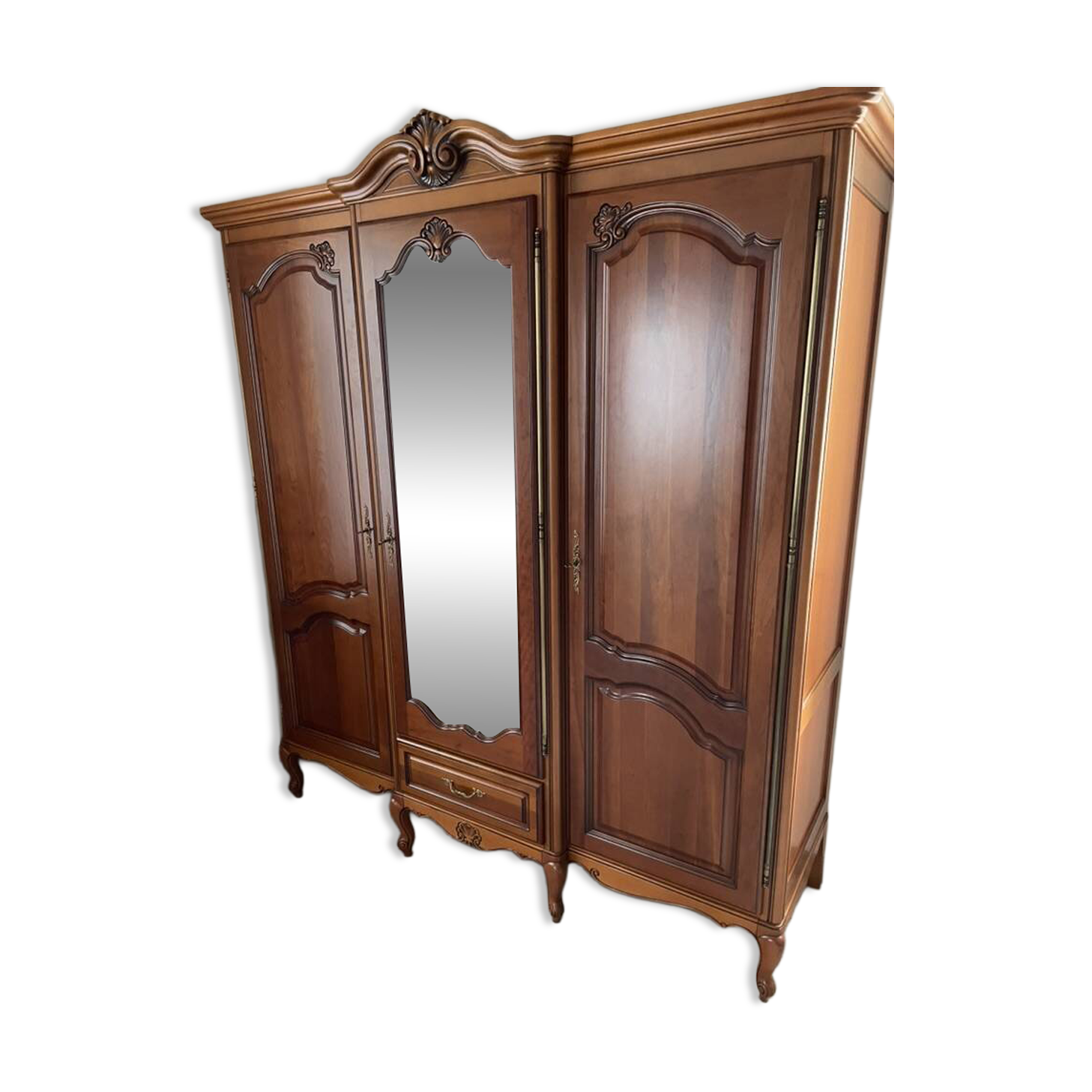 Wooden wardrobe
