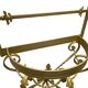 Vintage French Wall Console With Mirror, mid-century
