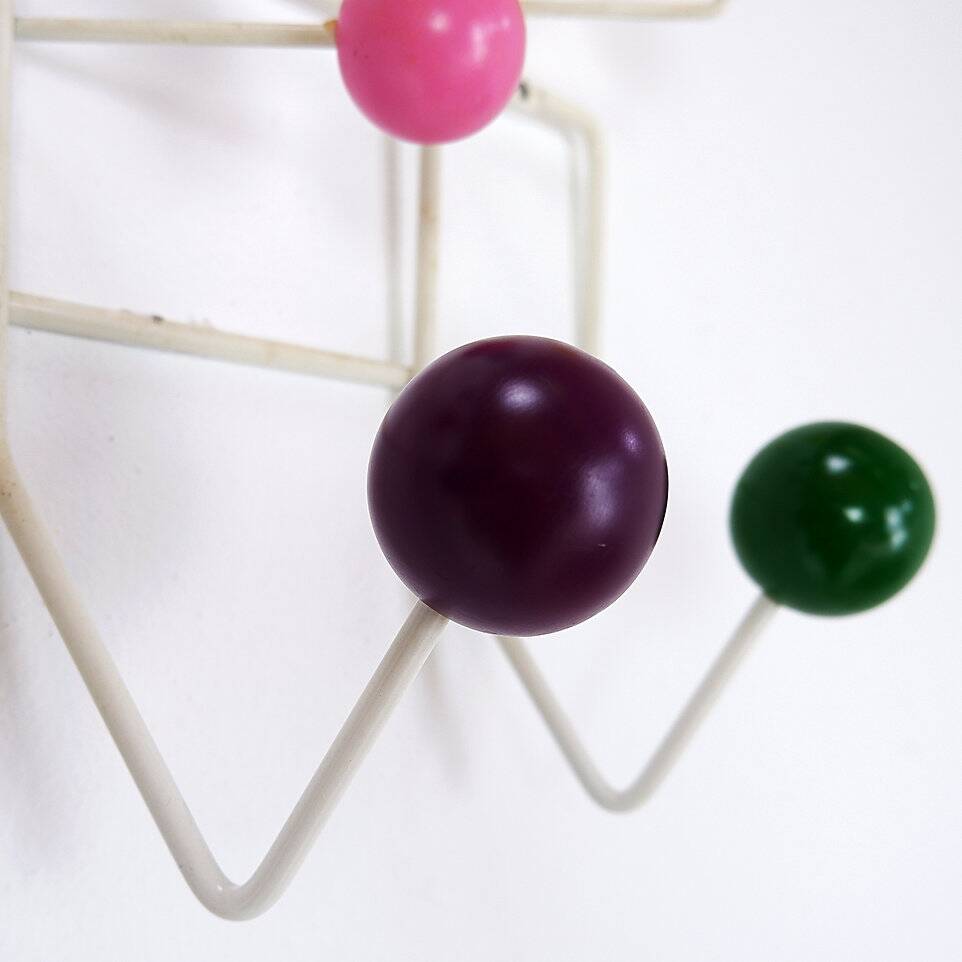 Coat rack multicolour Eames "Hang It All" for Vitra