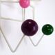 Coat rack multicolour Eames "Hang It All" for Vitra