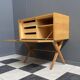 Petit bureau en bois des années 1970