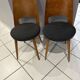 Pair of Baumann bistro chairs, Mondor model, vintage 1970
