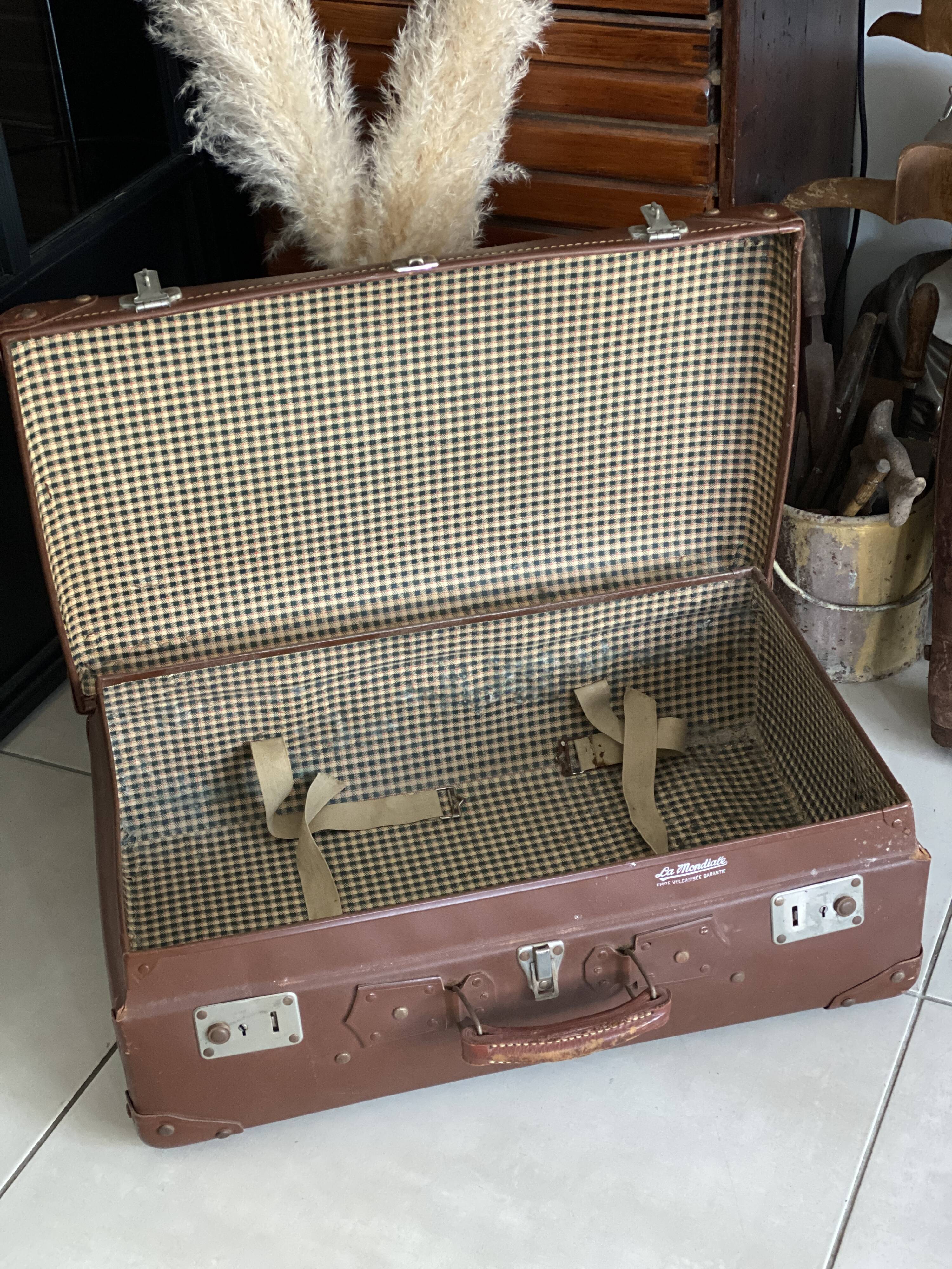 Old vintage suitcase