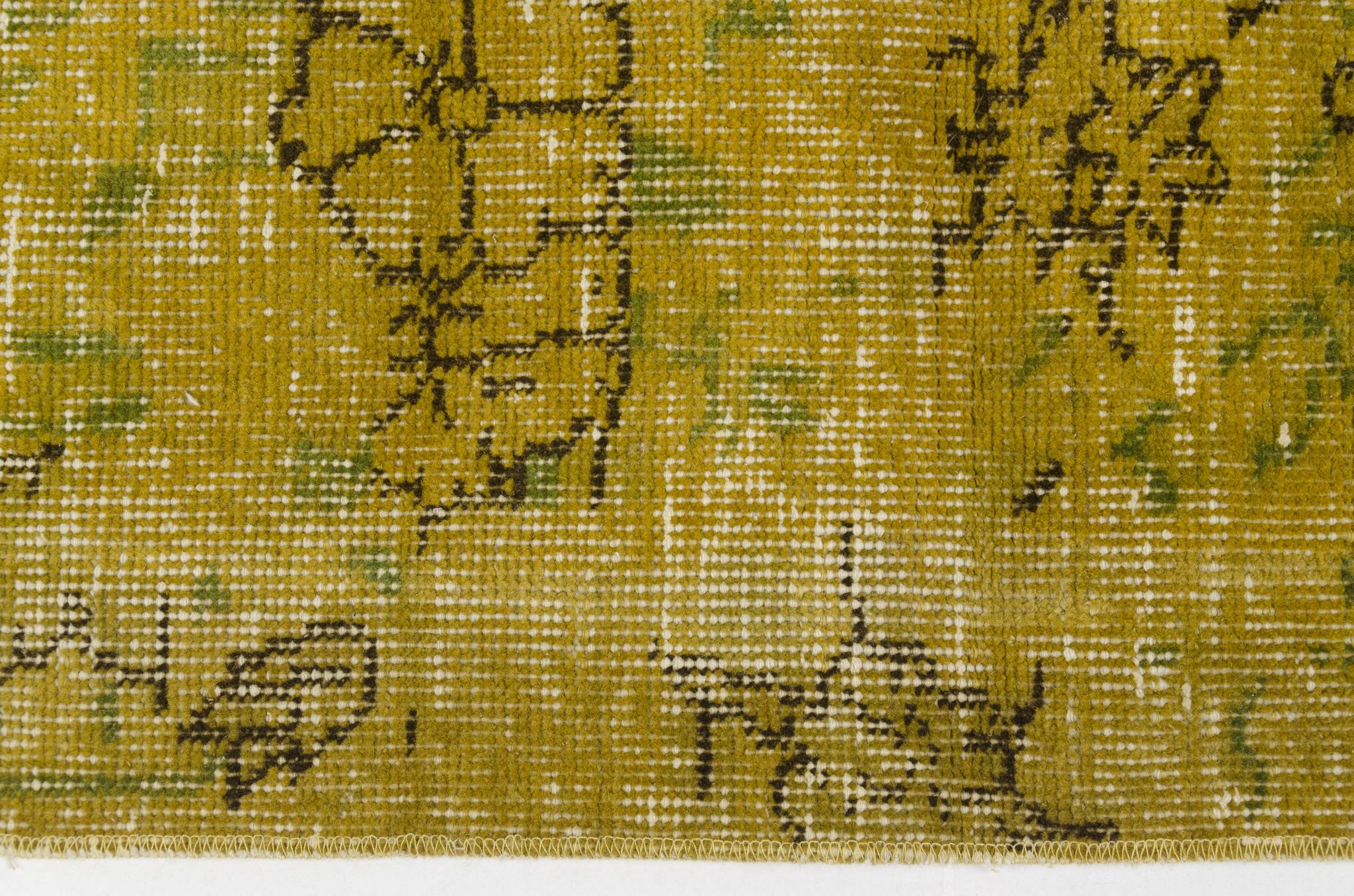 Yellow Vintage Tribal Carpet