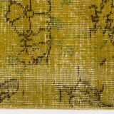 Yellow Vintage Tribal Carpet