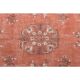 Vintage Turkish Oushak Handmade Wool Cotton Red Area Rug 191x311